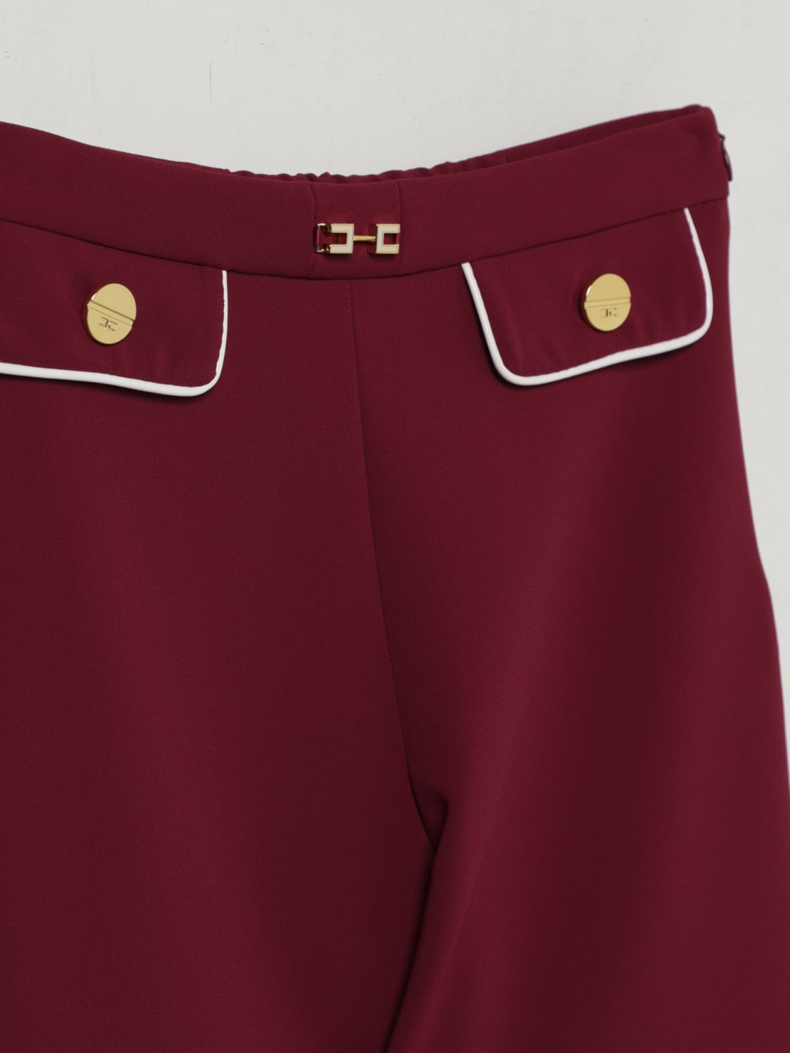 ELISABETTA FRANCHI LA MIA BAMBINA PANTS: Pants kids Elisabetta Franchi La Mia Bambina, Cherry - Img 3