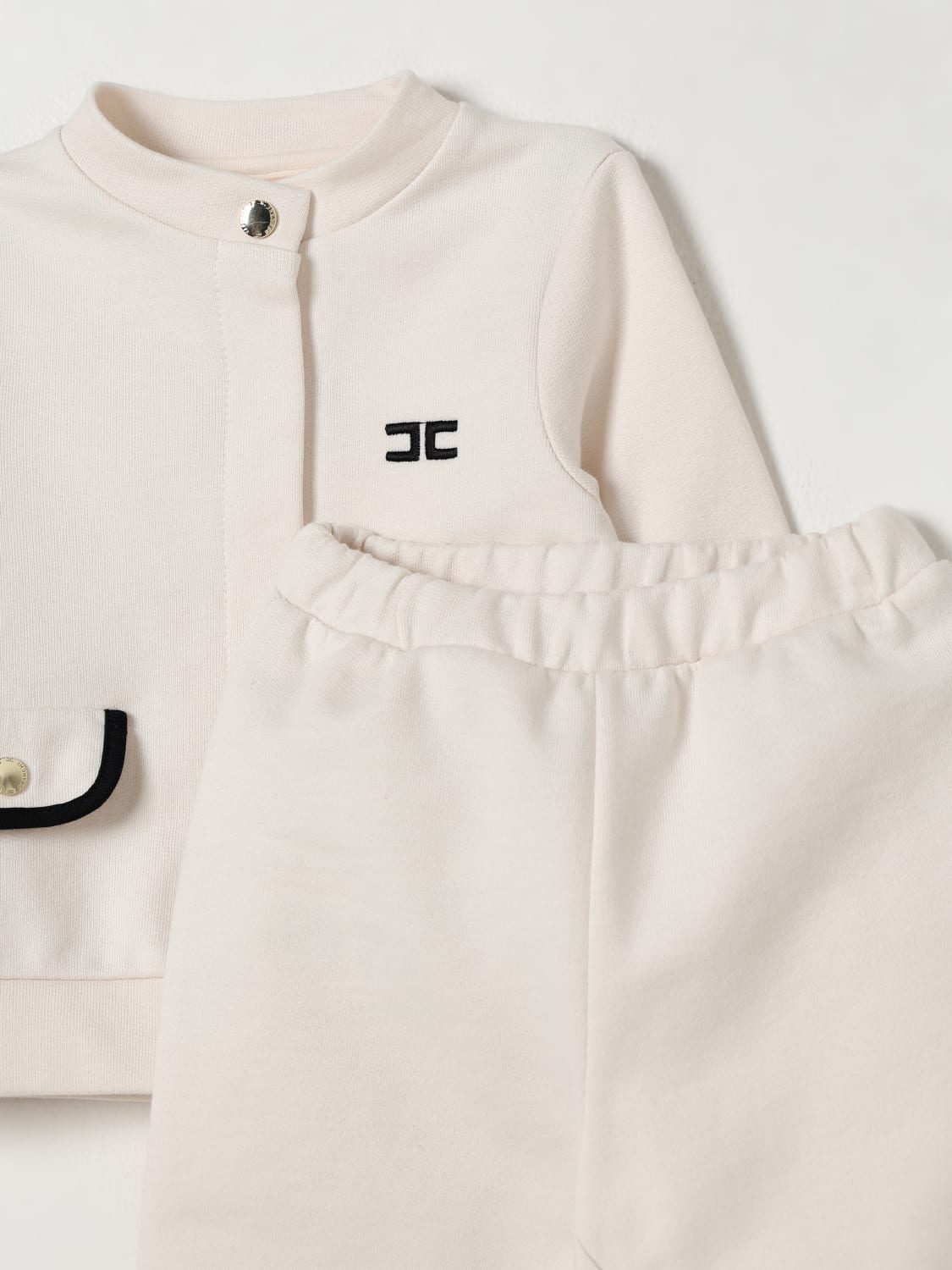 ELISABETTA FRANCHI LA MIA BAMBINA JUMPSUIT: Jumpsuit kids Elisabetta Franchi La Mia Bambina, Milk - Img 3