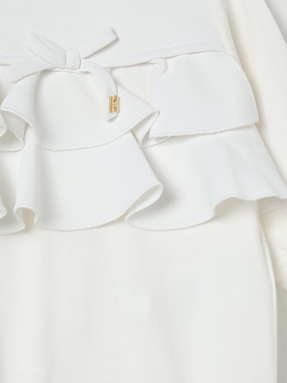 ELISABETTA FRANCHI LA MIA BAMBINA КОМПЛЕКТ: Комплект Детское Elisabetta Franchi La Mia Bambina, Белый - Img 3