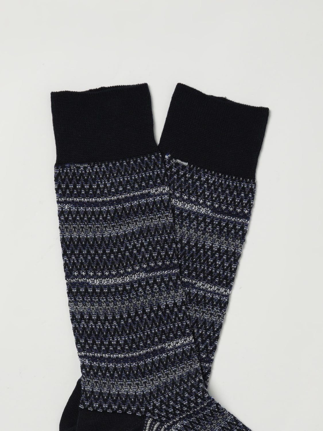 MISSONI SOCKS: Socks men Missoni, Black - Img 2