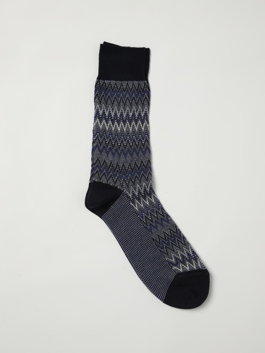 MISSONI SOCKS: Socks men Missoni, Blue - Img 1