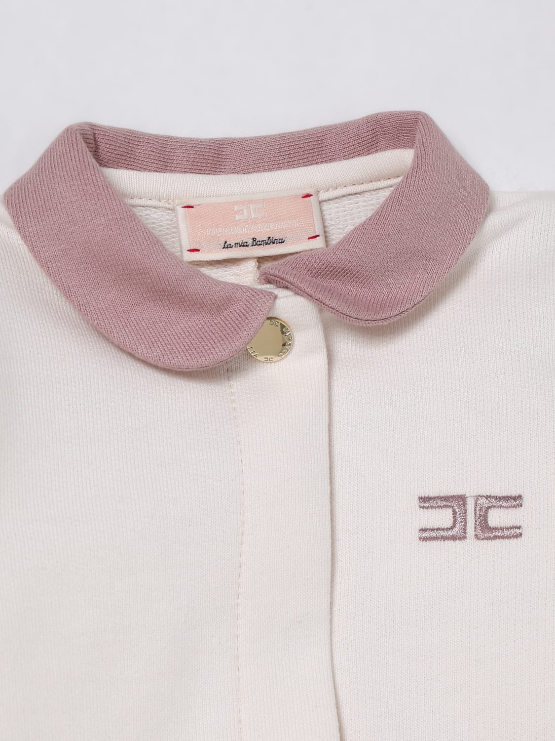 ELISABETTA FRANCHI LA MIA BAMBINA 运动服: 运动服 儿童 Elisabetta Franchi La Mia Bambina, 象牙色 - Img 3