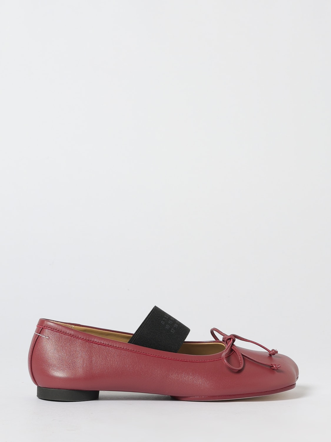 MM6 MAISON MARGIELA BALLET FLAT: Ballet flats woman Mm6 Maison Margiela, Red - Img 1