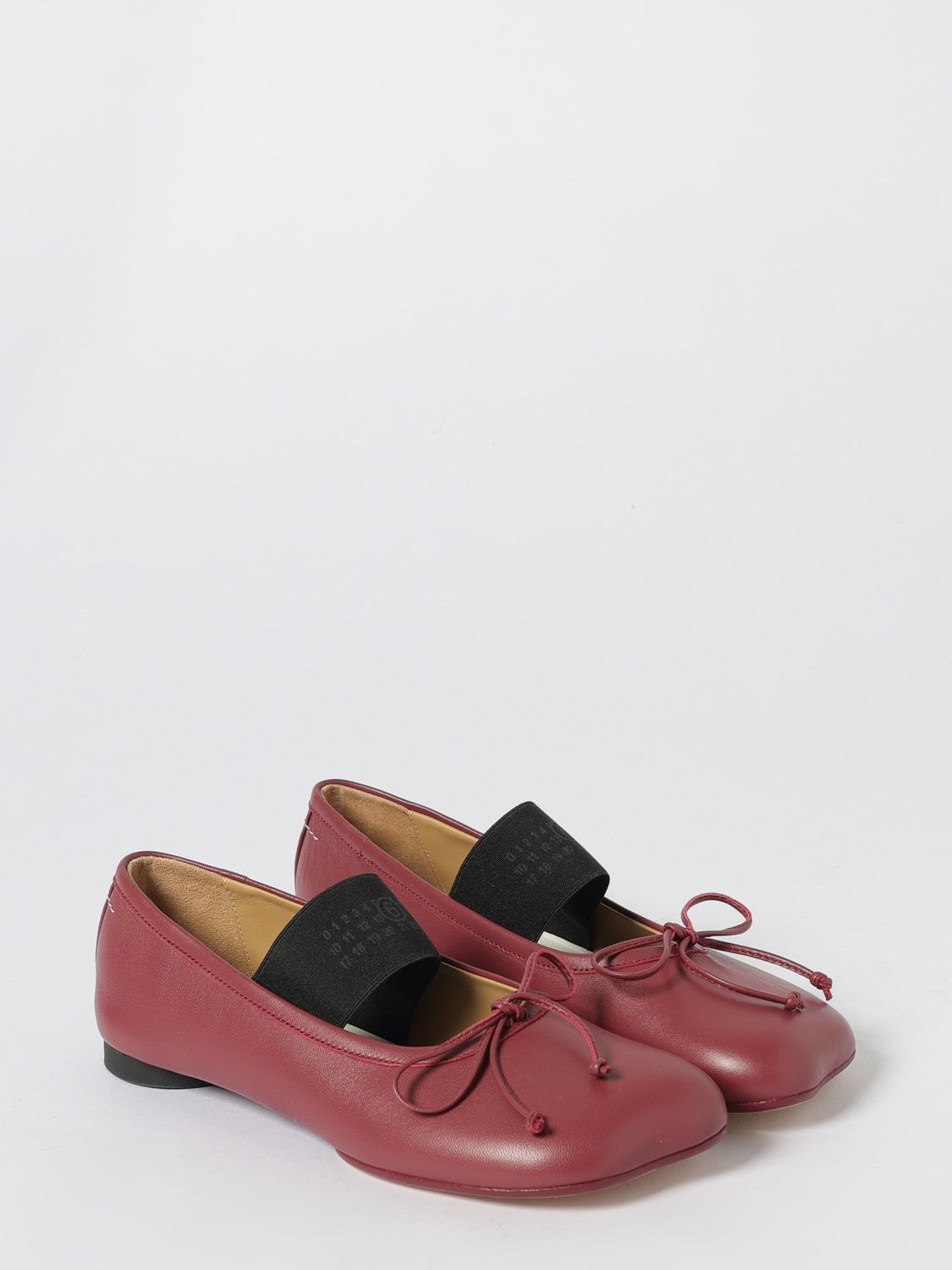 MM6 MAISON MARGIELA BALLET FLAT: Ballet flats woman Mm6 Maison Margiela, Red - Img 2