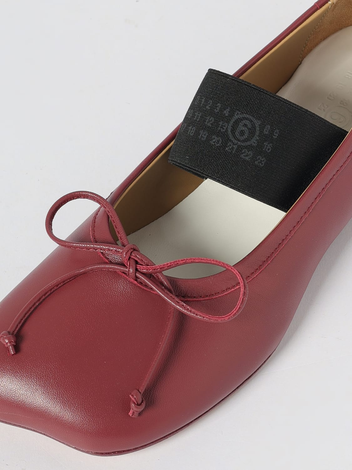 MM6 MAISON MARGIELA BALLET FLAT: Ballet flats woman Mm6 Maison Margiela, Red - Img 4