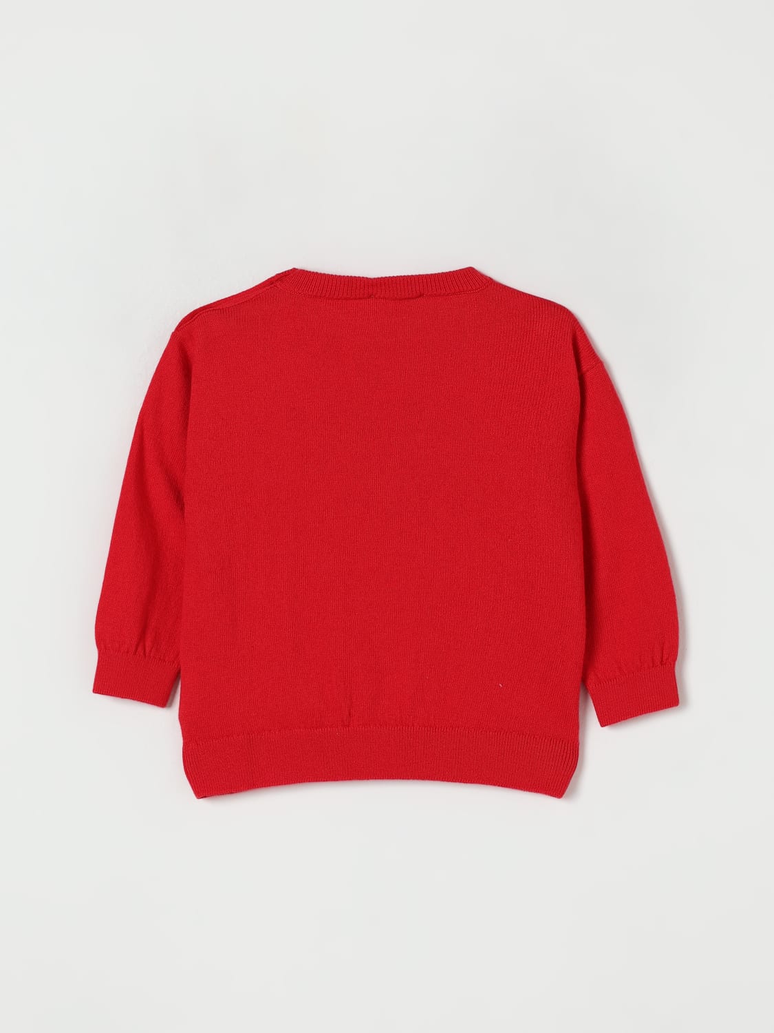MOSCHINO SWEATER: Sweater kids Moschino, Red - Img 2