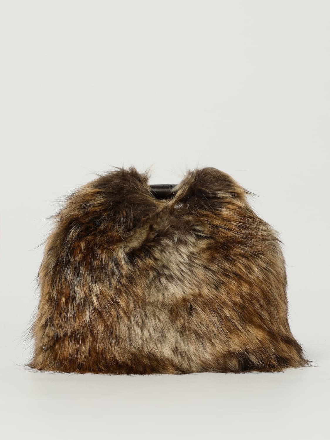 MM6 MAISON MARGIELA MINI BAG: Shoulder bag woman Mm6 Maison Margiela, Brown - Img 1