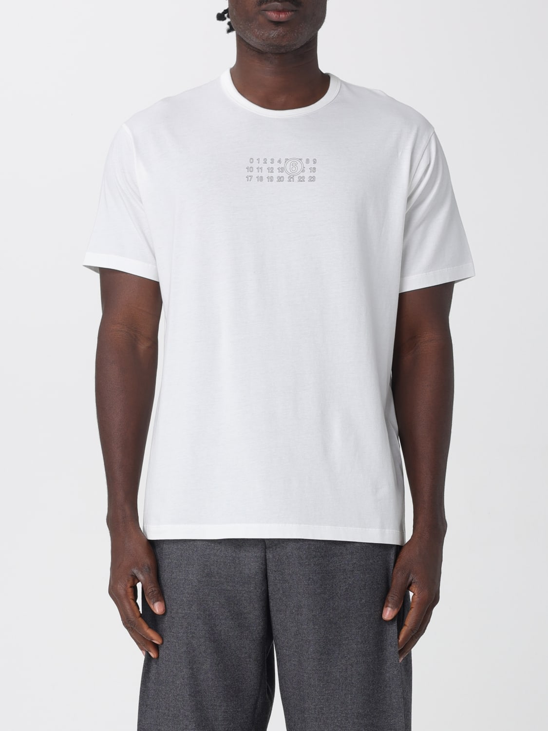 MM6 MAISON MARGIELA T-SHIRT: T-shirt men Mm6 Maison Margiela, White - Img 1