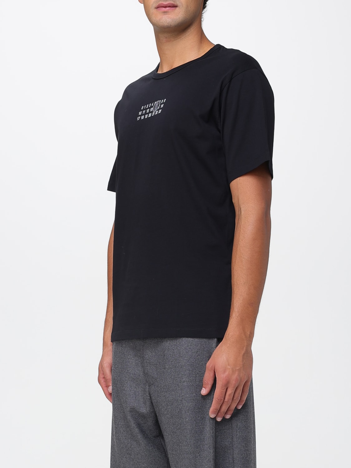 MM6 MAISON MARGIELA CAMISETA: Camiseta hombre Mm6 Maison Margiela, Negro - Img 4