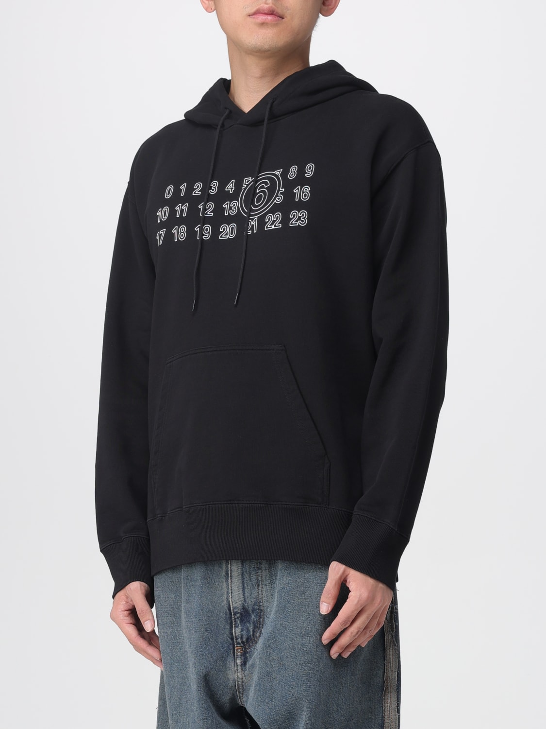 MM6 MAISON MARGIELA SWEATSHIRT: Pullover herren Mm6 Maison Margiela, Schwarz - Img 4