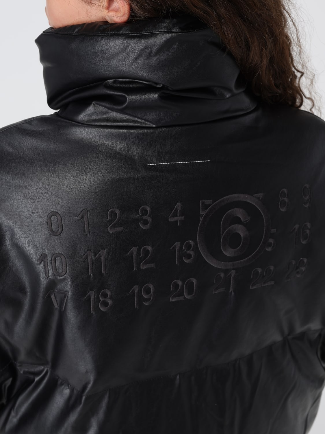 MM6 MAISON MARGIELA JACKET: Coat woman Mm6 Maison Margiela, Black - Img 5