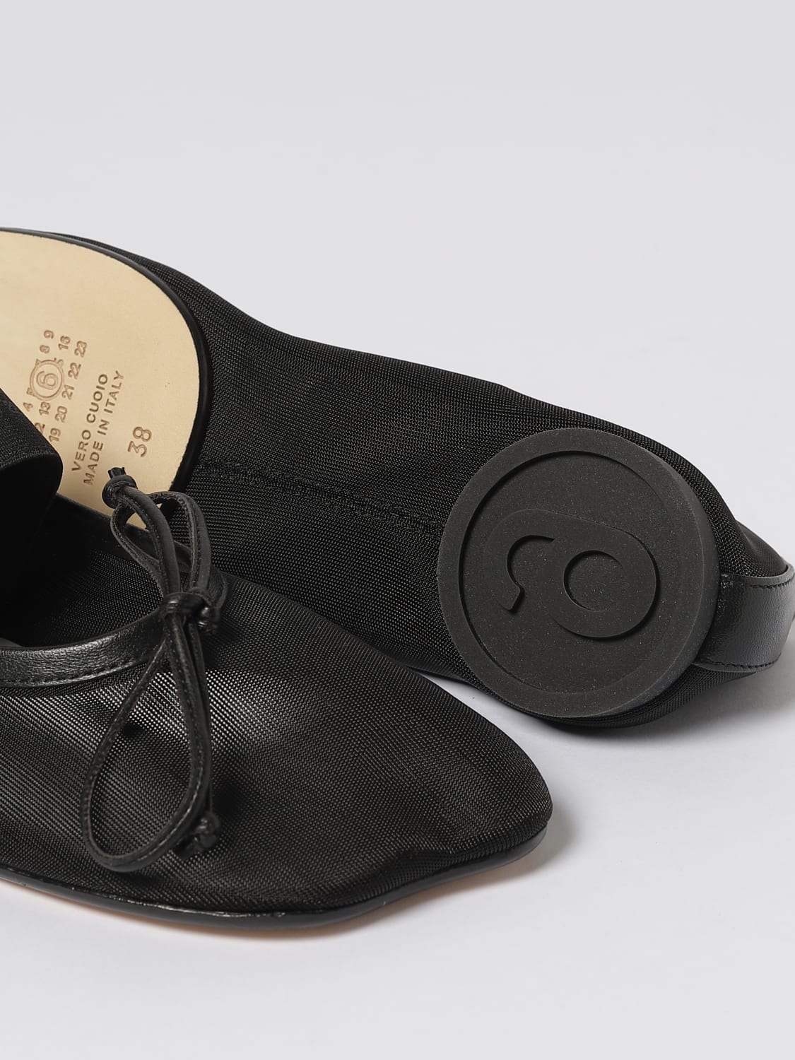 MM6 MAISON MARGIELA BALLET FLAT: Ballet flats woman Mm6 Maison Margiela, Black - Img 4