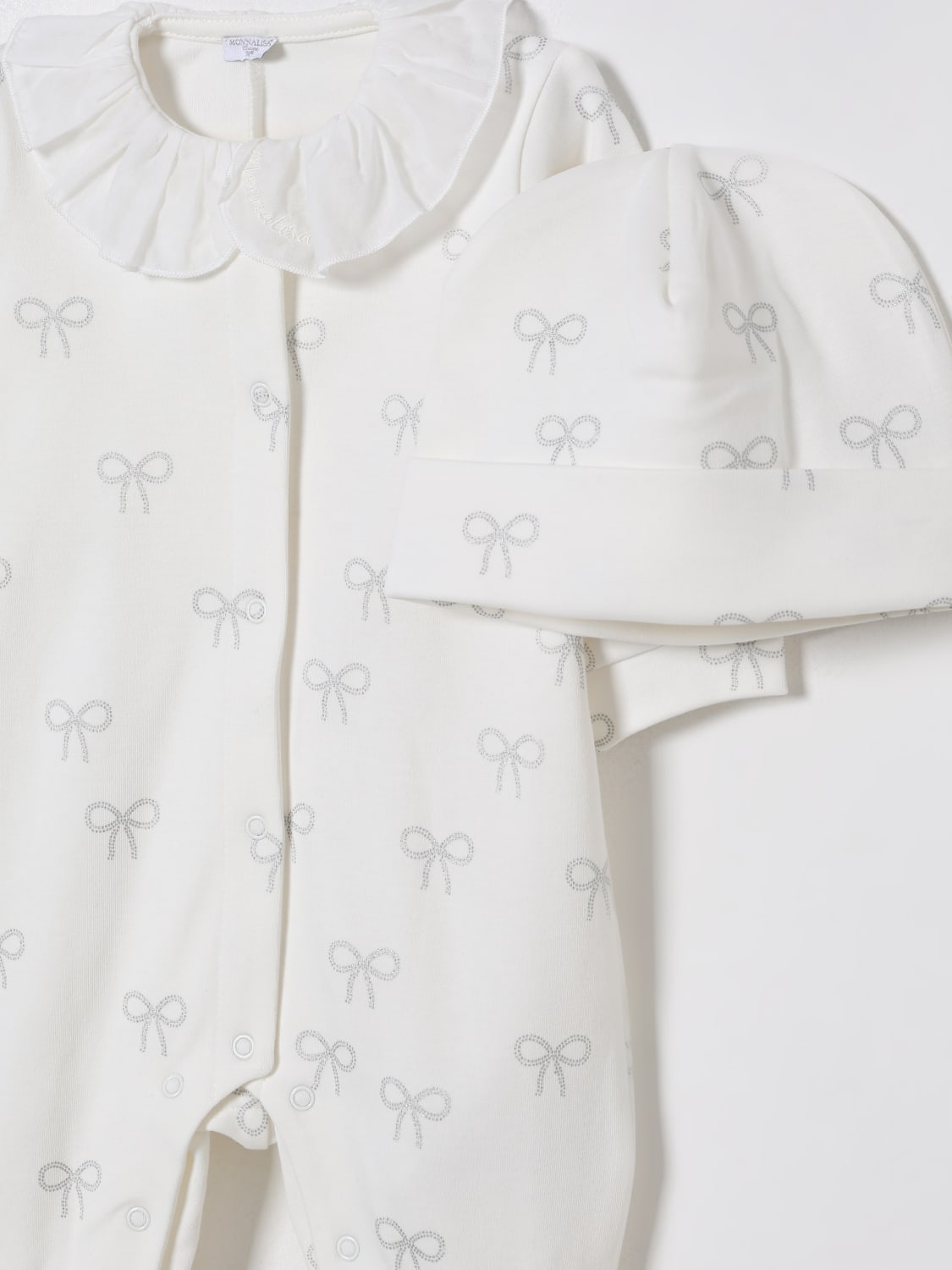 MONNALISA MONO: Pelele niños Monnalisa, Nata - Img 3