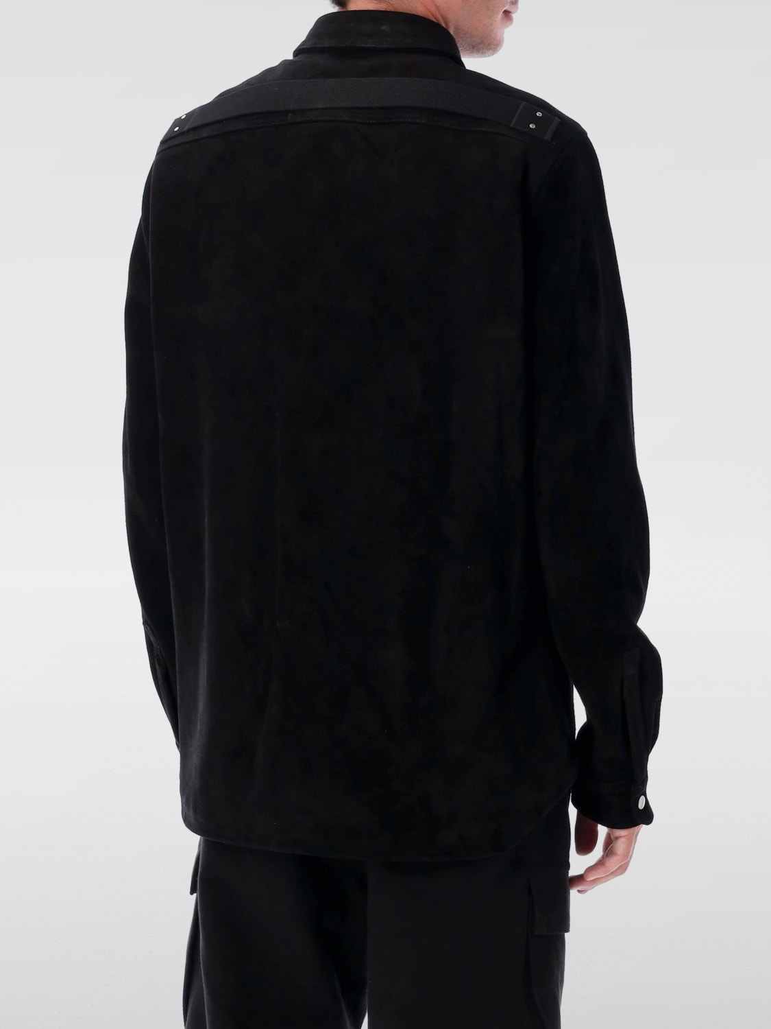 RICK OWENS JACKET: Coat men Rick Owens, Black - Img 2