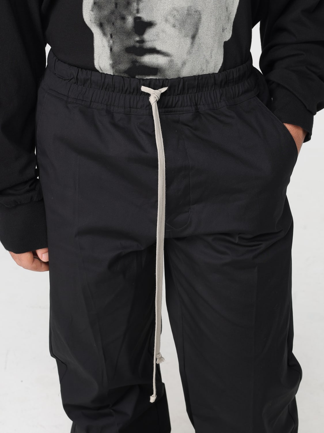 RICK OWENS PANTS: Pants men Rick Owens, Black - Img 5