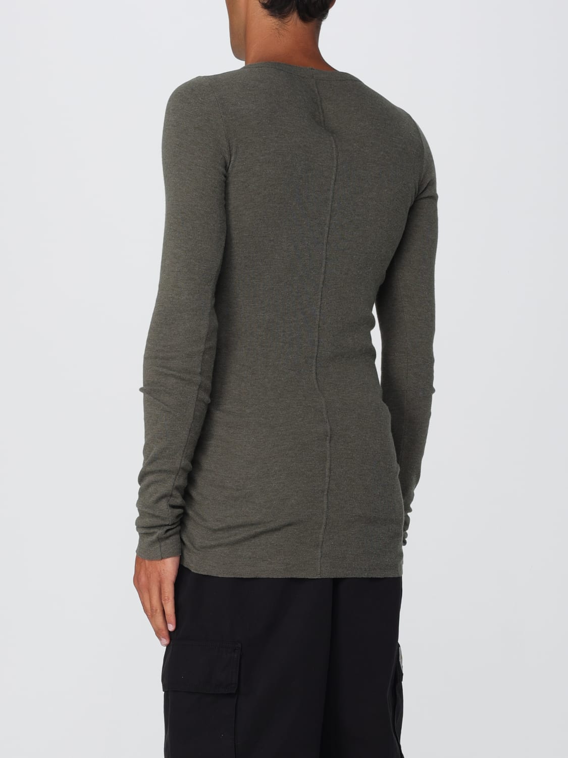 RICK OWENS SWEATER: T-shirt men Rick Owens, Green - Img 3