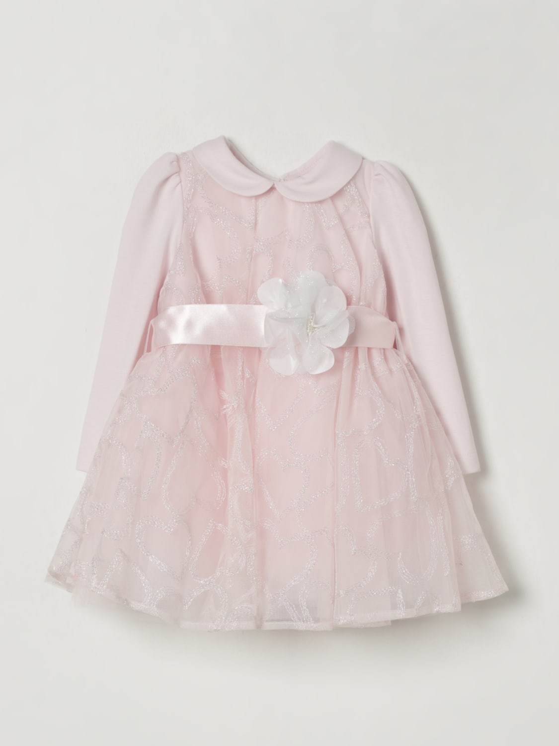 MONNALISA 连衣裙: 连衣裙 儿童 Monnalisa, 粉色 - Img 1