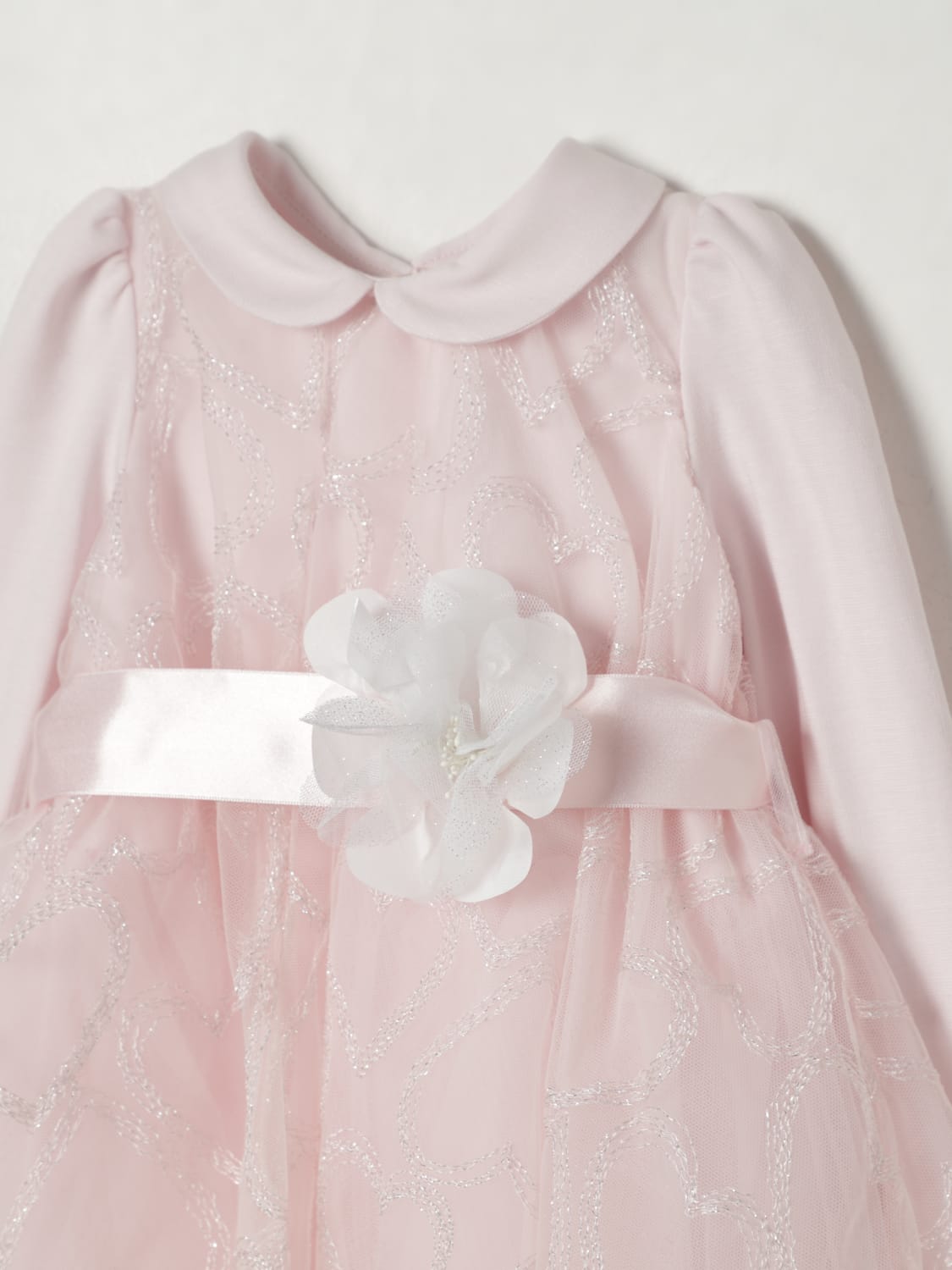 MONNALISA 连衣裙: 连衣裙 儿童 Monnalisa, 粉色 - Img 3