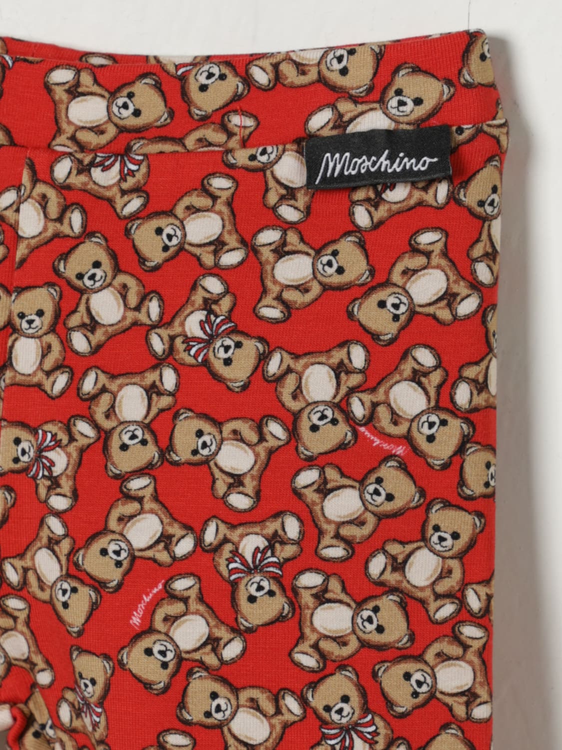 MOSCHINO PANTS: Pants kids Moschino, Red - Img 3