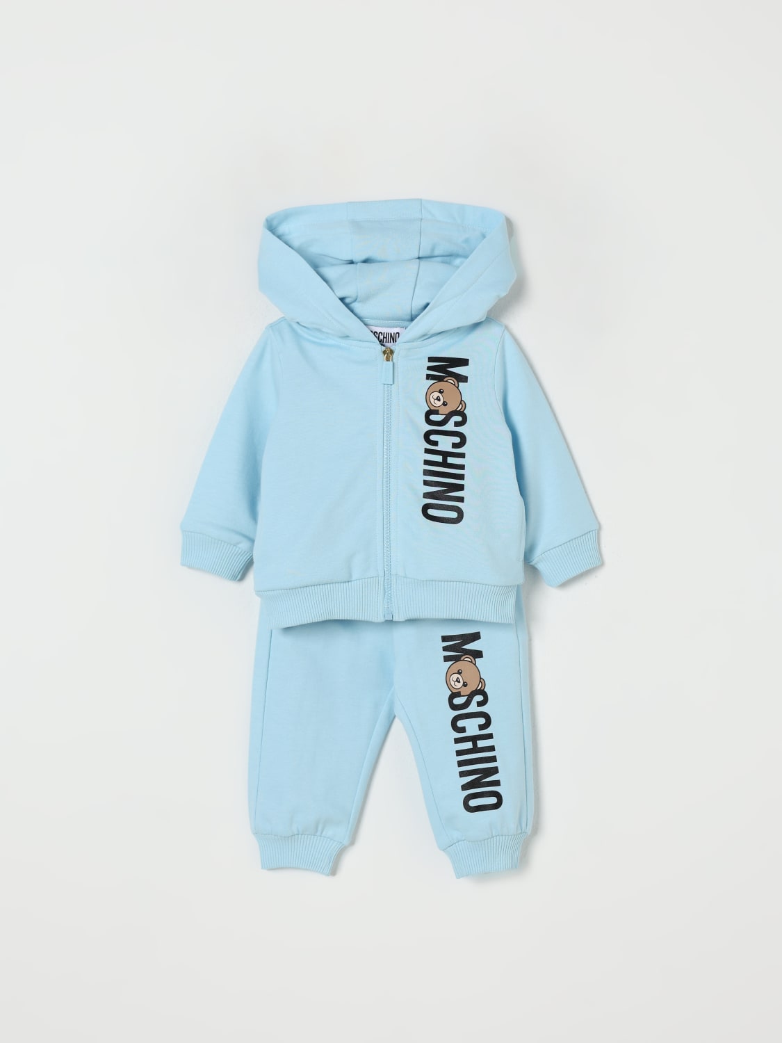 MOSCHINO JUMPSUIT: Tracksuits kids Moschino, Blue - Img 1