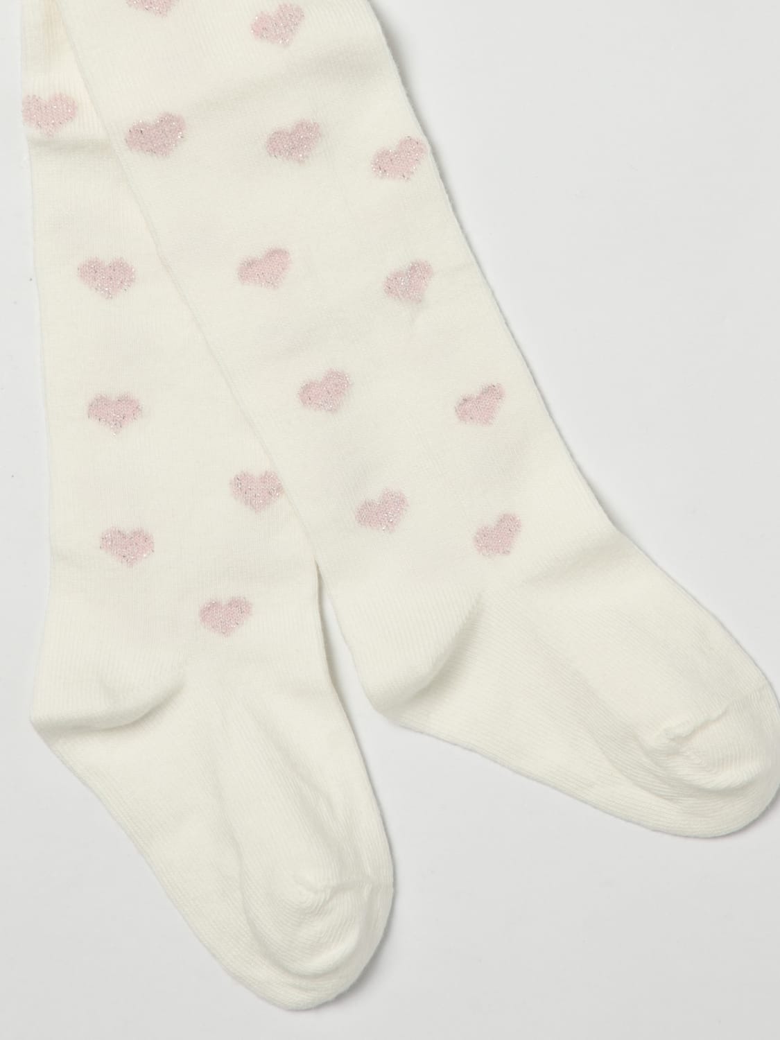 MONNALISA CALCETINES: Medias bebé niños Monnalisa, Blanco - Img 2