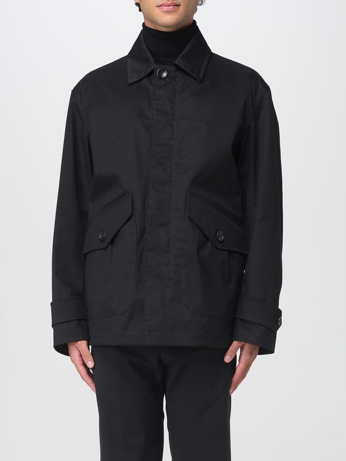 TEN C JACKET: Jacket men Ten C, Black - Img 1