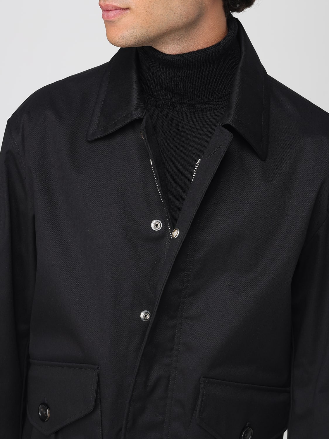 TEN C JACKET: Jacket men Ten C, Black - Img 4