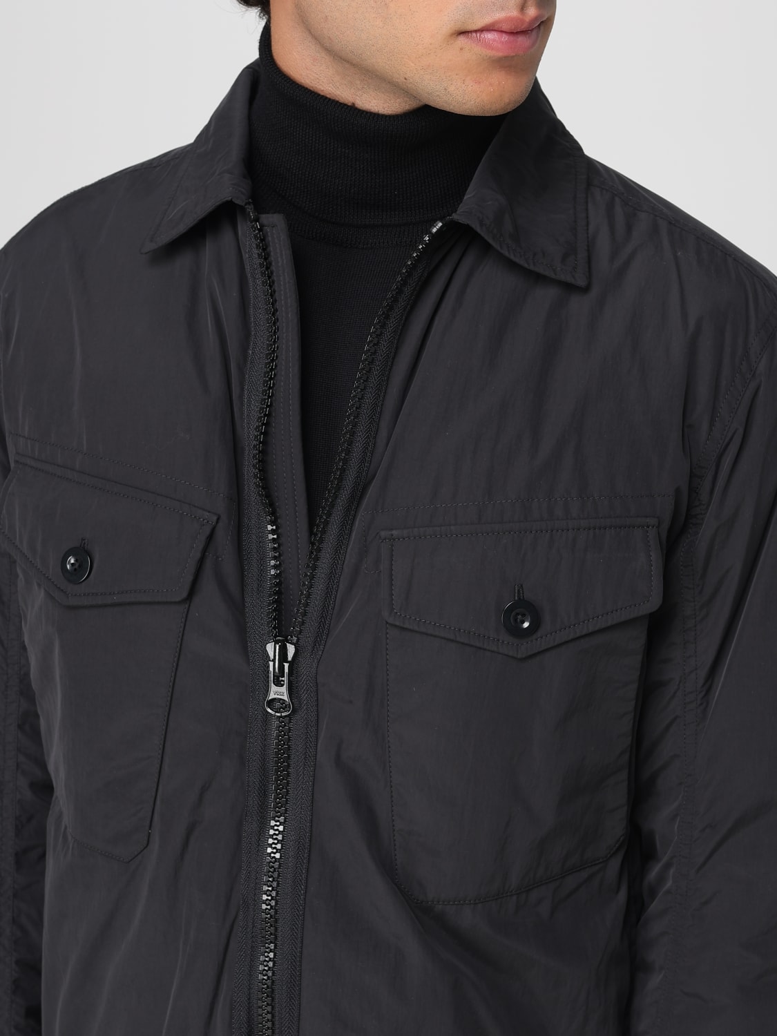 TEN C JACKE: Jacke herren Ten C, Schwarz - Img 4