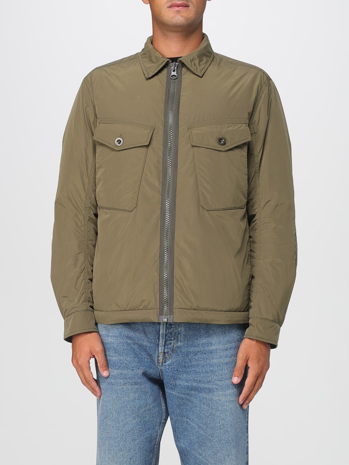 TEN C JACKET: Jacket men Ten C, Green - Img 1