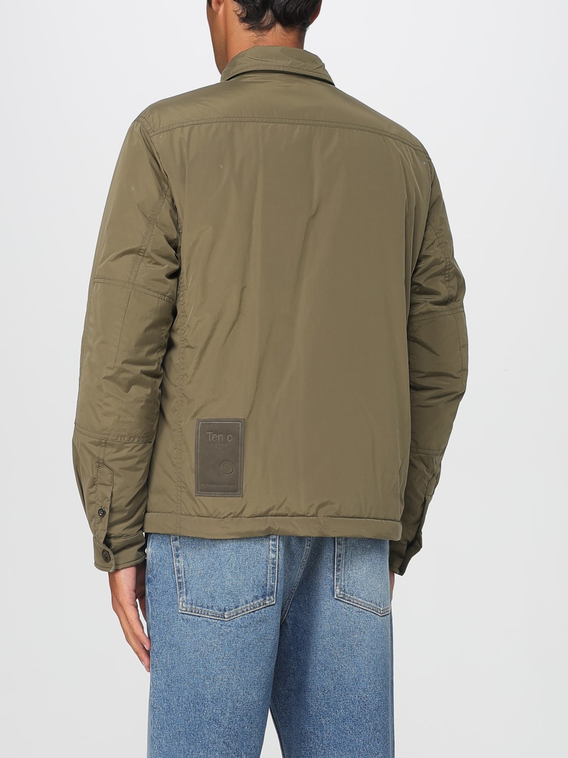 TEN C JACKET: Jacket men Ten C, Green - Img 2