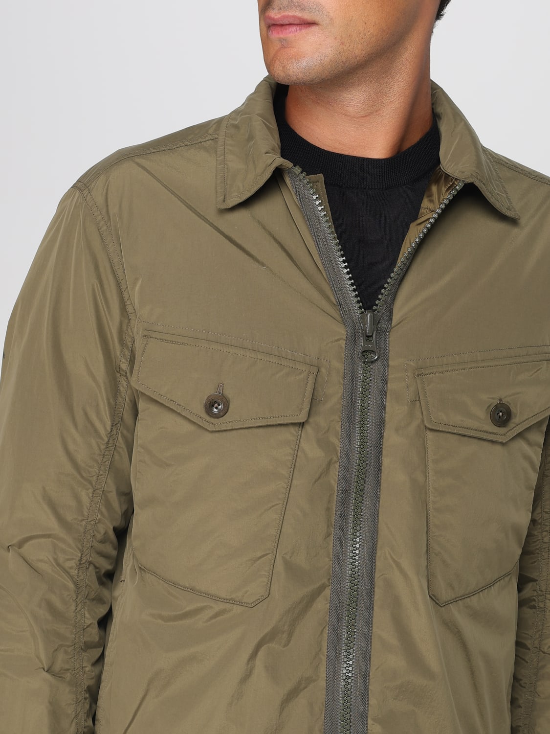 TEN C JACKET: Jacket men Ten C, Green - Img 4