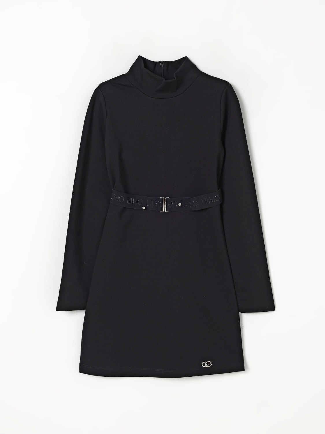 LIU JO VESTIDO: Vestido niños Liu Jo, Negro - Img 1