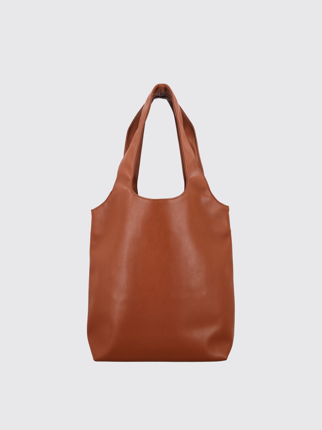A.P.C. BORSA A TRACOLLA: Borsa Ninon Tote A.P.C. in pelle sintetica , Nocciola - Img 2