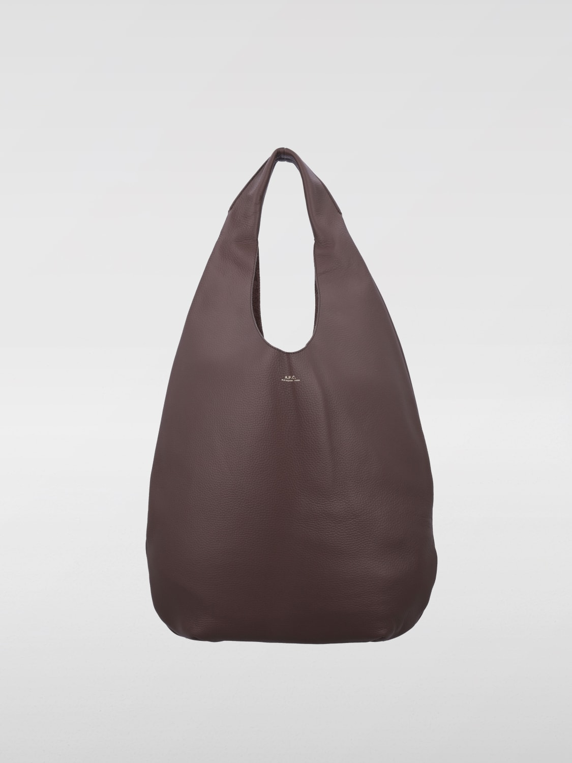 A.P.C. TOTE BAG: Handbag woman A.P.C., Wine - Img 1