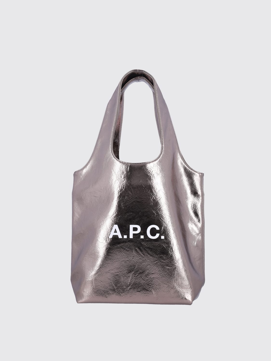 A.P.C. UMHÄNGETASCHE: Tasche herren A.P.C., Silber - Img 1
