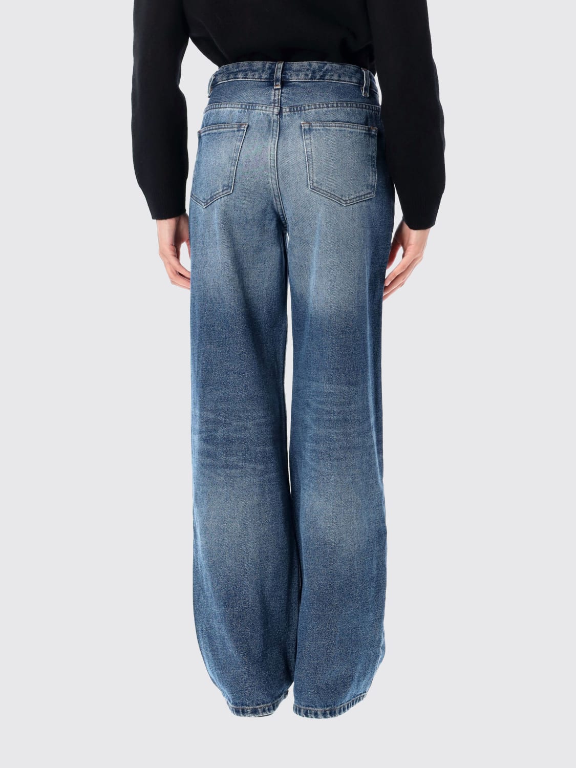 A.P.C. JEANS: Jeans A.P.C. in denim , Indaco - Img 2