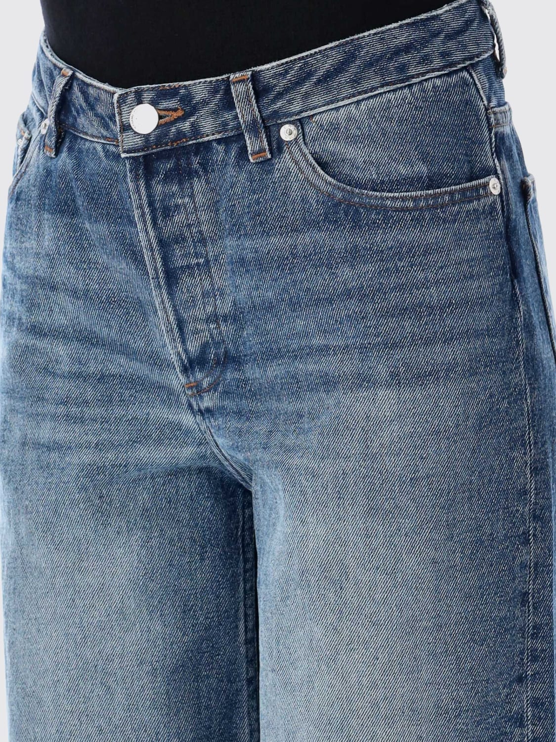 A.P.C. JEANS: Jeans A.P.C. in denim , Indaco - Img 3