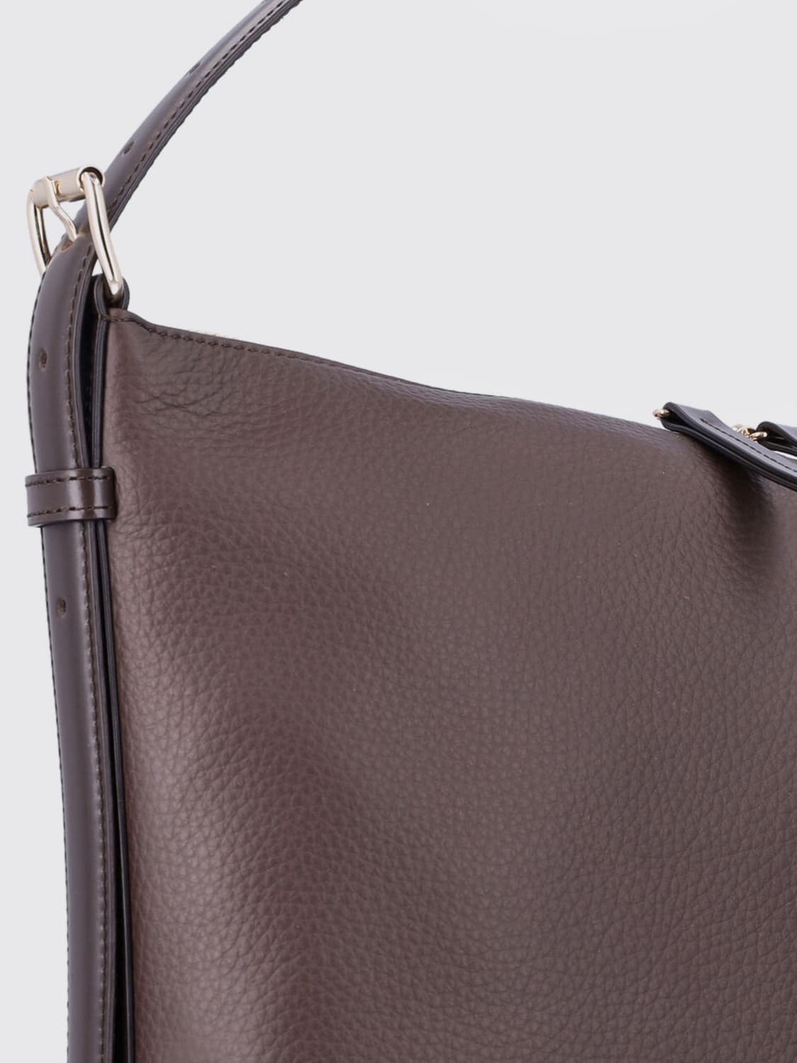 A.P.C. BORSA A SPALLA: Borsa Vera A.P.C. in pelle a grana , Ebano - Img 3