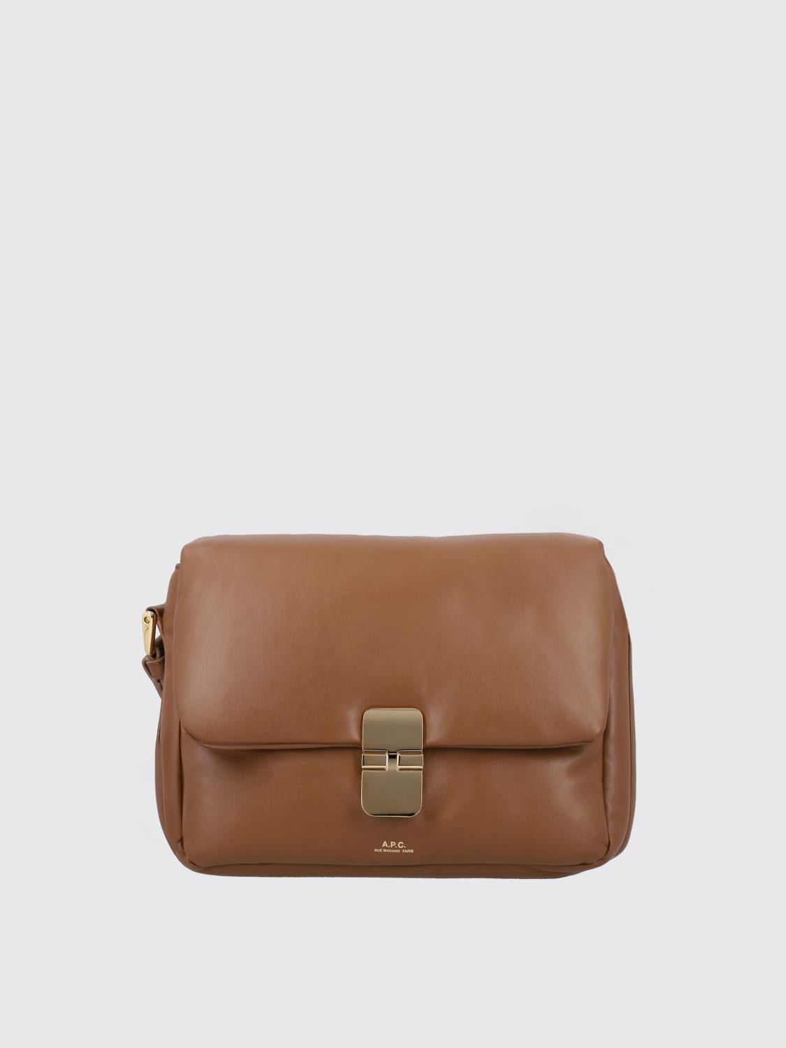 A.P.C. MINI SAC: Sac porté main femme A.P.C., Marron - Img 1