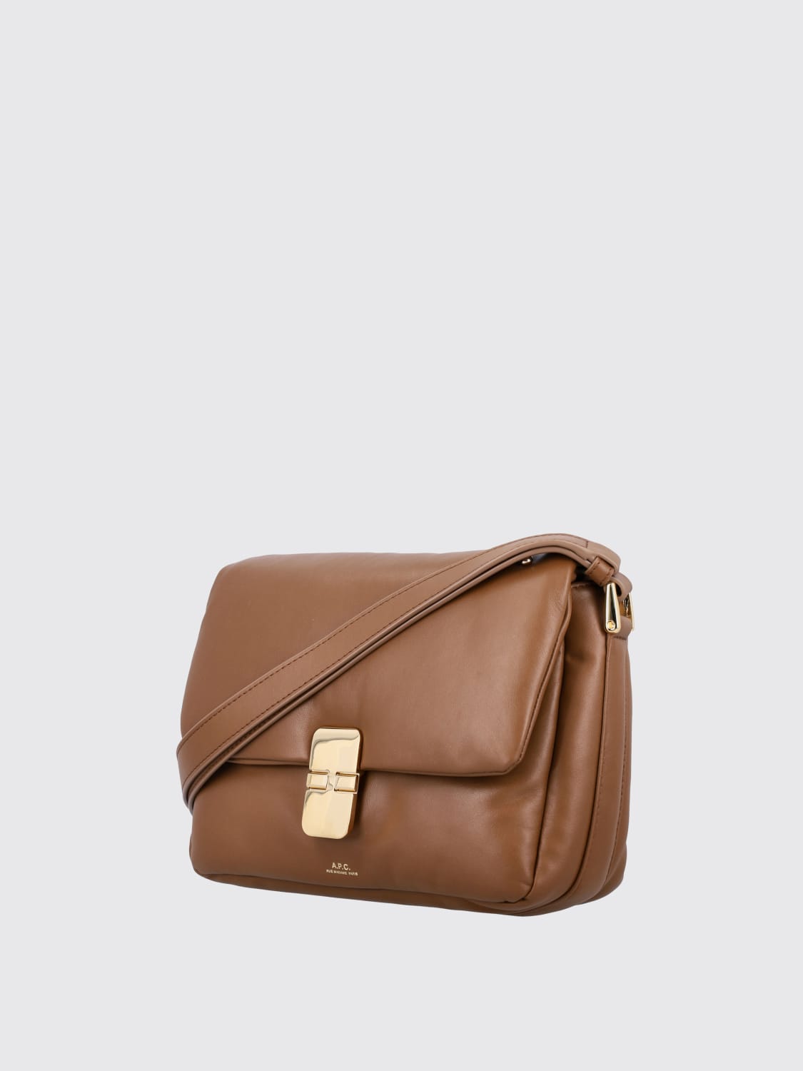 A.P.C. MINI SAC: Sac porté main femme A.P.C., Marron - Img 3