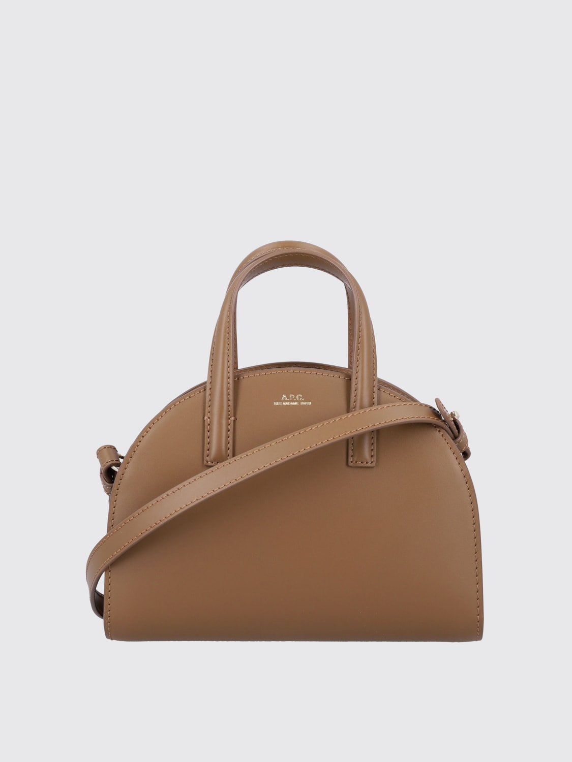 A.P.C. MINI BAG: Handbag woman A.P.C., Dove Grey - Img 1