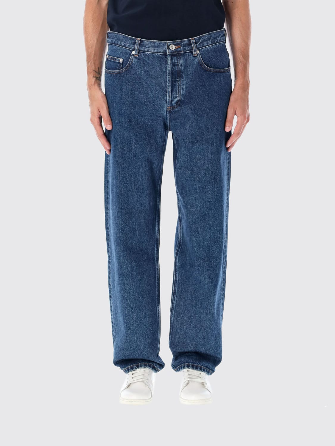 A.P.C. JEANS: Jeans hombre A.P.C., Índigo - Img 1