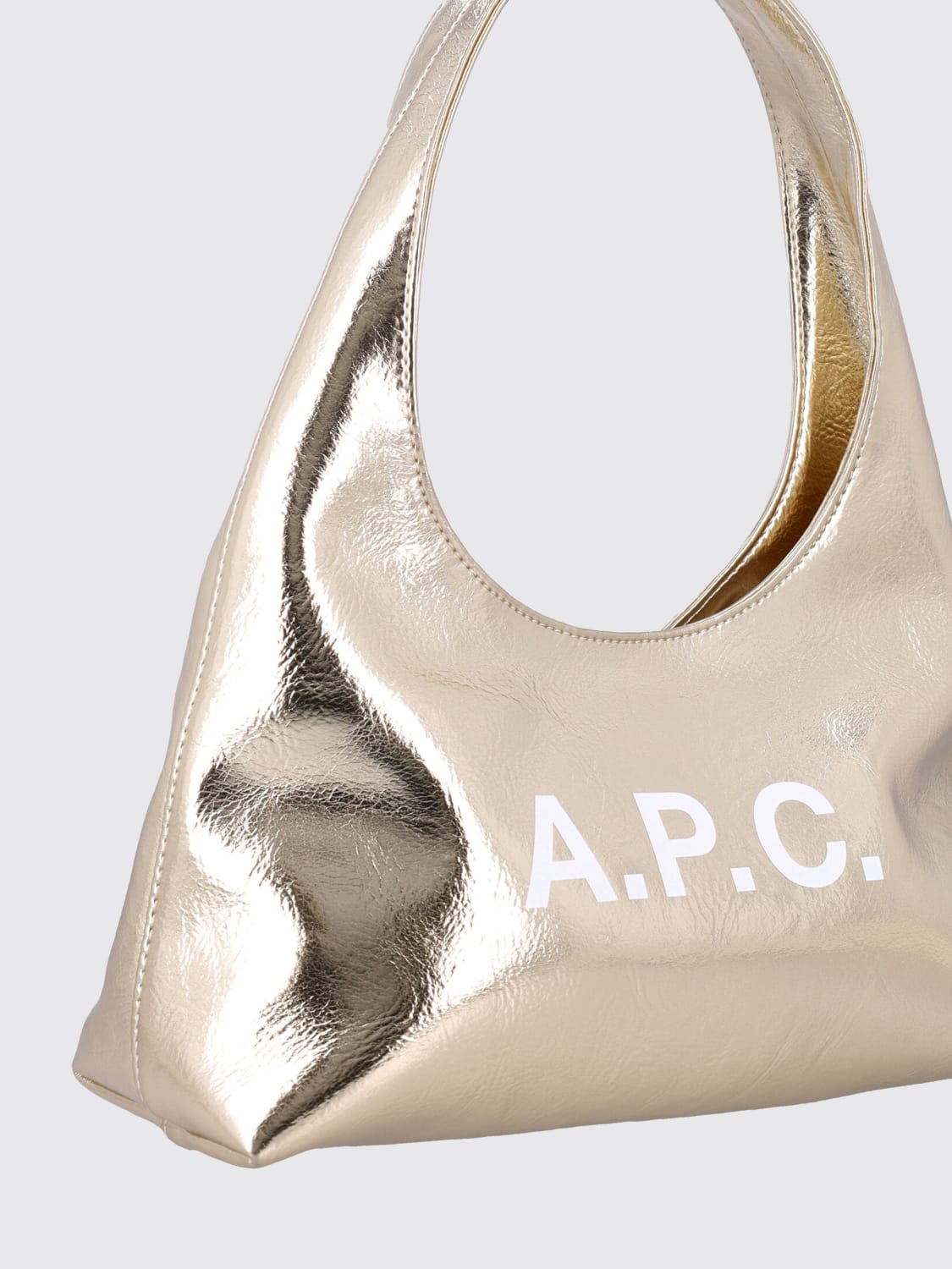 A.P.C. BOLSO DE HOMBRO: Bolso de mano mujer A.P.C., Oro - Img 3