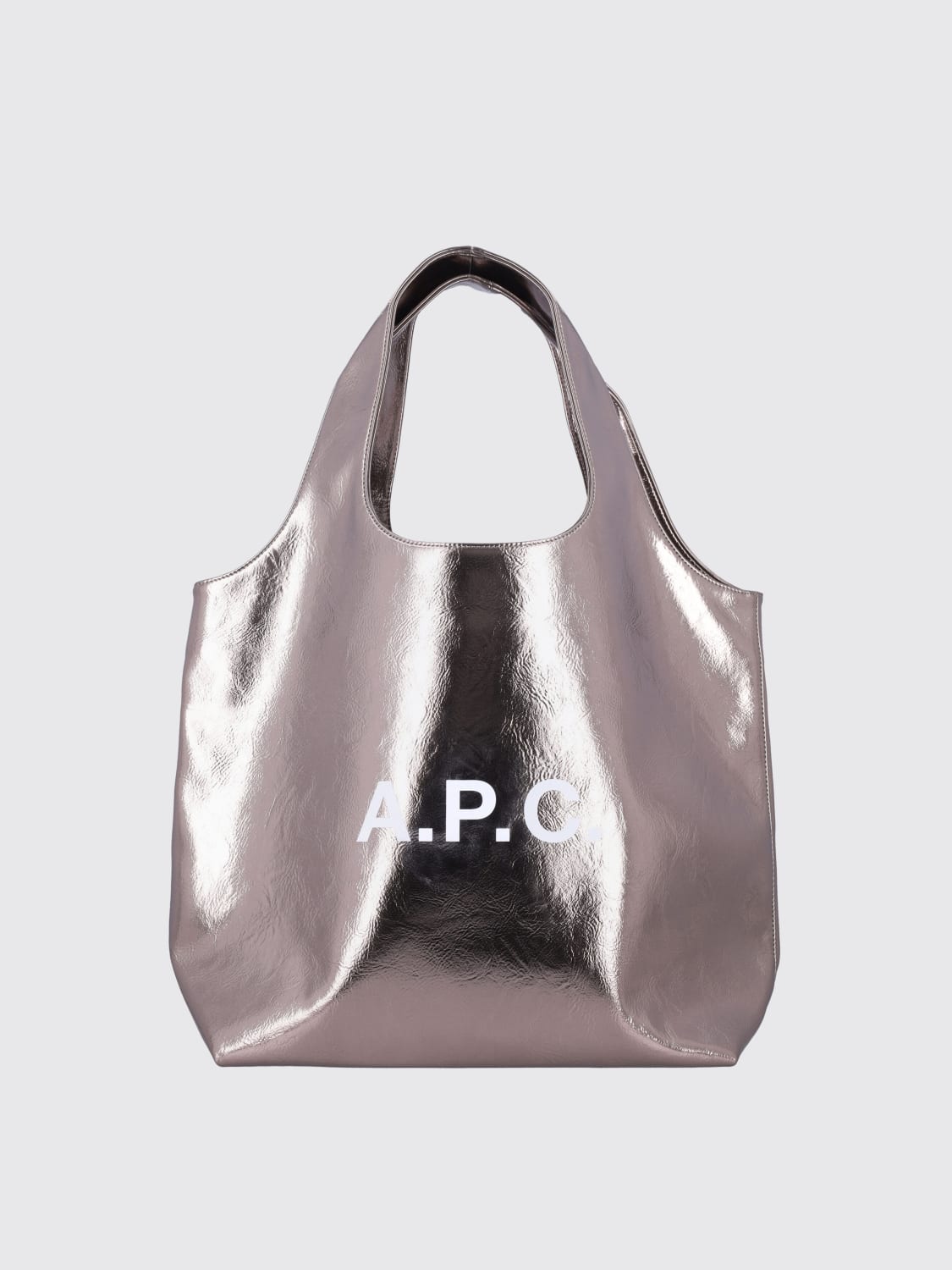 A.P.C. UMHÄNGETASCHE: Tasche herren A.P.C., Silber - Img 1