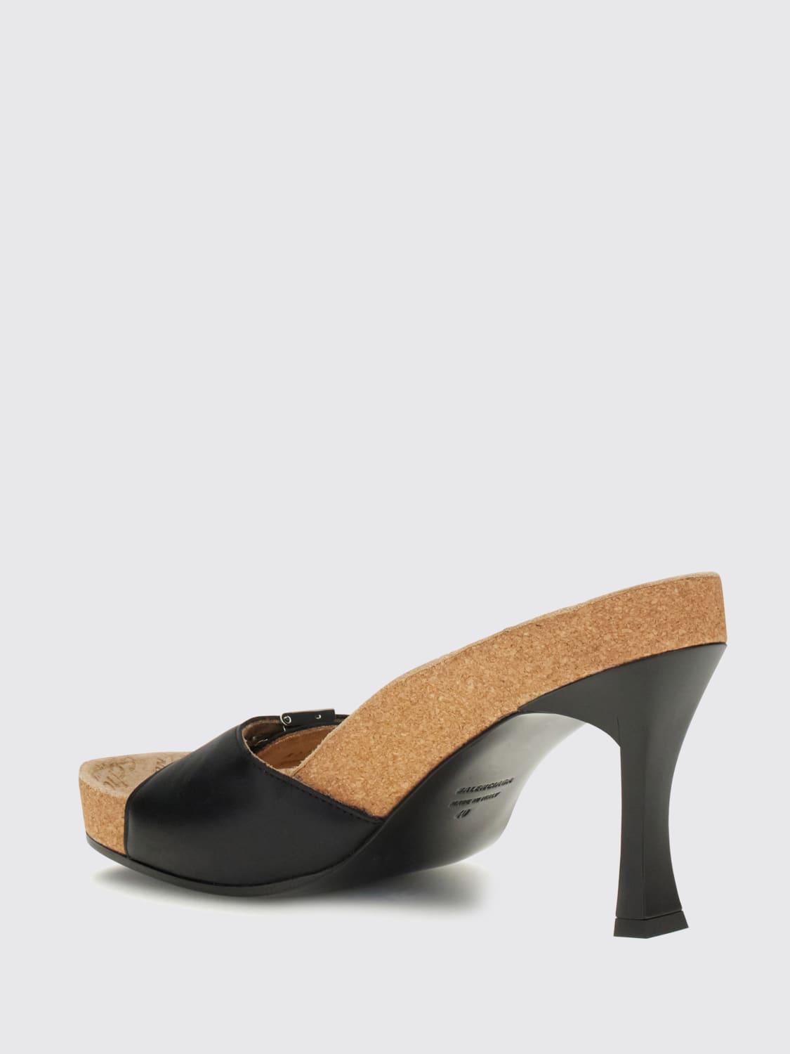 BALENCIAGA SANDALIAS DE TACÓN: Zapatos mujer Balenciaga, Negro - Img 3