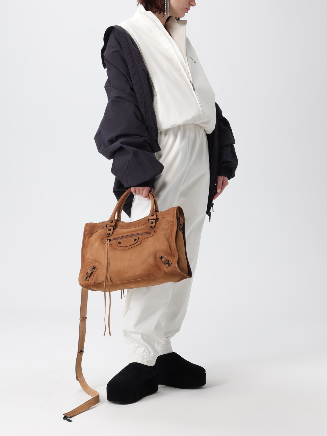 BALENCIAGA VESTE: Veste femme Balenciaga, Gris - Img 2