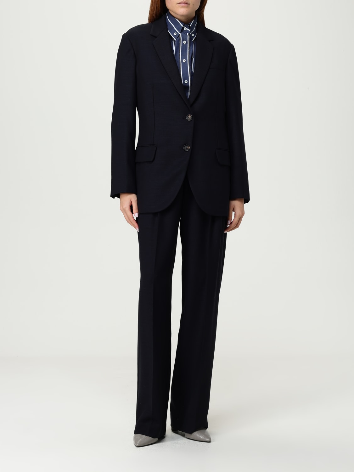 BRUNELLO CUCINELLI JACKET: Jacket woman Brunello Cucinelli, Blue - Img 2