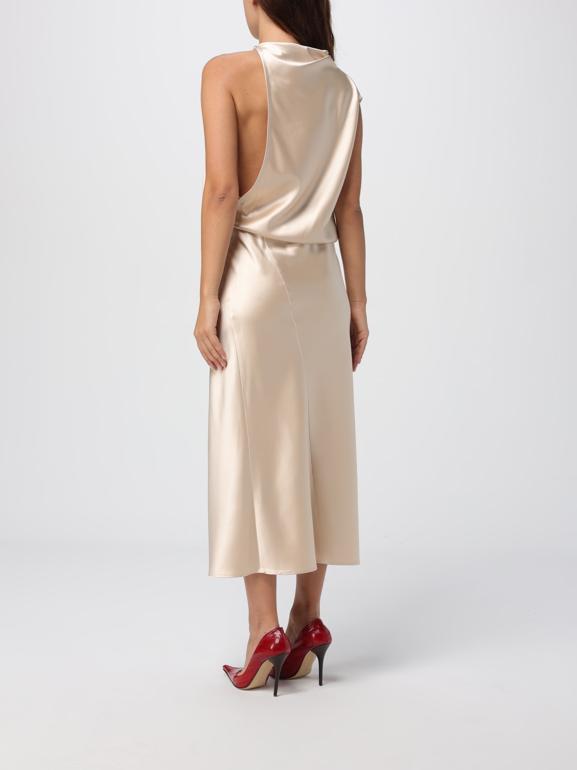 MAGDA BUTRYM VESTIDO: Vestido mujer Magda Butrym, Beige - Img 2