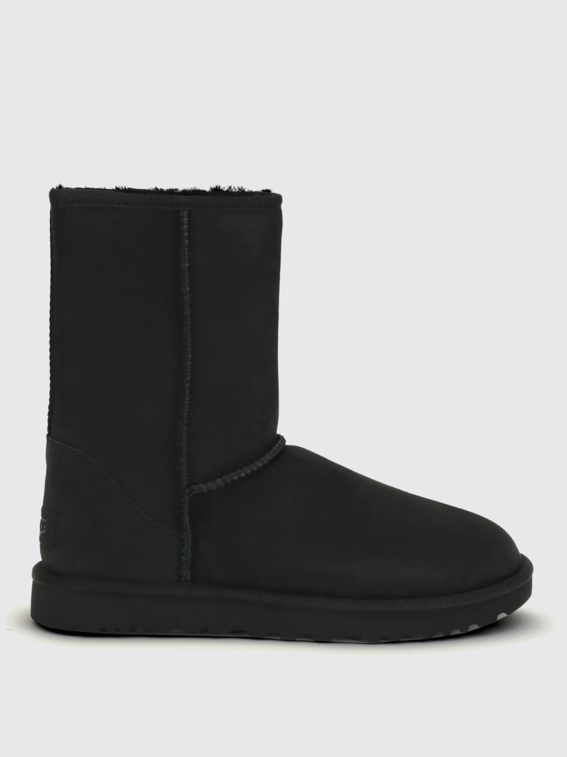 UGG STIVALI: Stivaletto Classic Short UGG in camoscio , Nero - Img 1