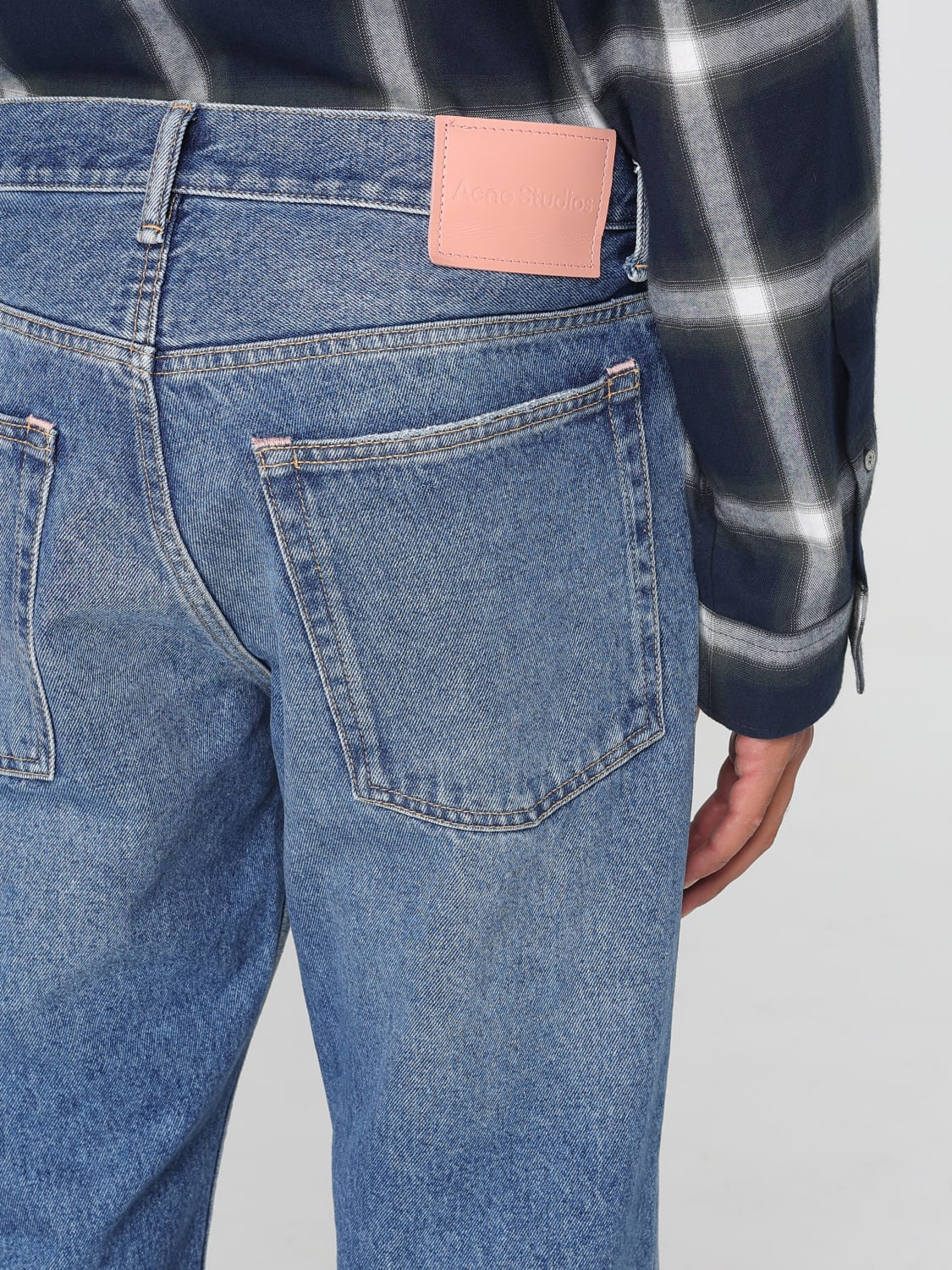 ACNE STUDIOS JEANS: Jeans Acne Studios in denim di cotone , Blue - Img 5